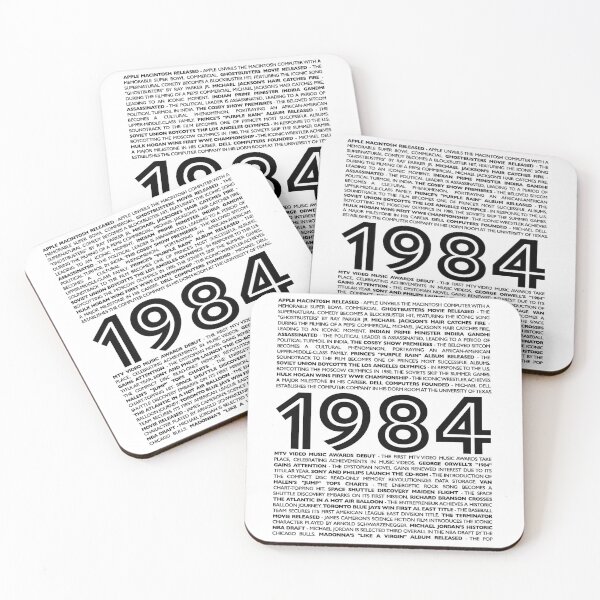 Item preview, 1984 Rewind Collection: Embrace Your Birth Year with Timeless Moments designed and sold by ShobulousStudio.