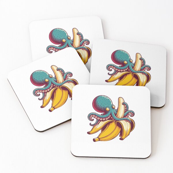 Item preview, Bananacle - Funny bannana tentacle designed and sold by GalaxyGraffiti.