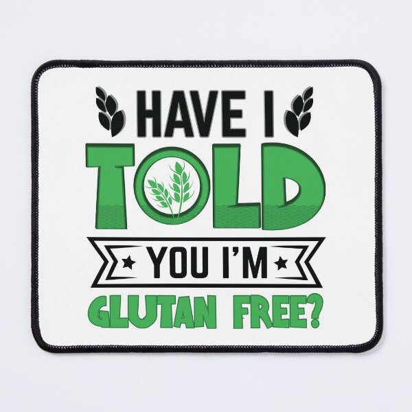 Item preview, "I am Gluten-free" Bright mode t-shirt designed and sold by MyGluteesFree77.