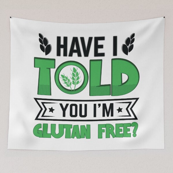 Item preview, "I am Gluten-free" Bright mode t-shirt designed and sold by MyGluteesFree77.