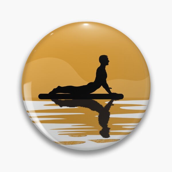 Artikelvorschau, Paddle-Board-Yoga bei Sonnenuntergang entworfen und verkauft von misslizzyspin.