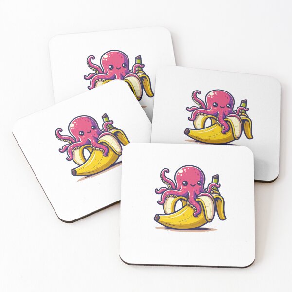 Item preview, Bananacle - Funny bannana tentacle designed and sold by GalaxyGraffiti.