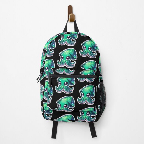 Item preview, cute green shibi squid designed and sold by Suissino.