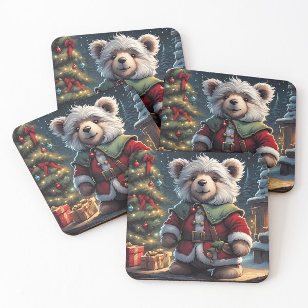 Item preview, Teddy como un descarado elfo navideño designed and sold by Colin Bentham.
