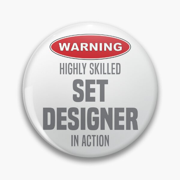 Item preview, Highly Skilled Set Designer in Action designed and sold by NermilioDesigns.