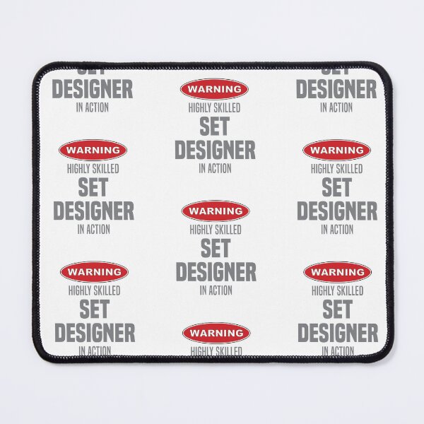 Item preview, Highly Skilled Set Designer in Action designed and sold by NermilioDesigns.