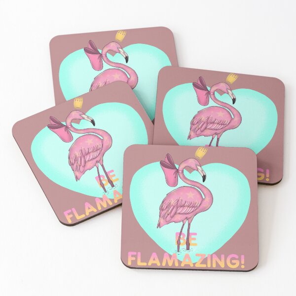 Item preview, be flaming. cute flamingo animal lovers designed and sold by La Loca.