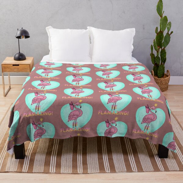 Item preview, be flaming. cute flamingo animal lovers designed and sold by La Loca.