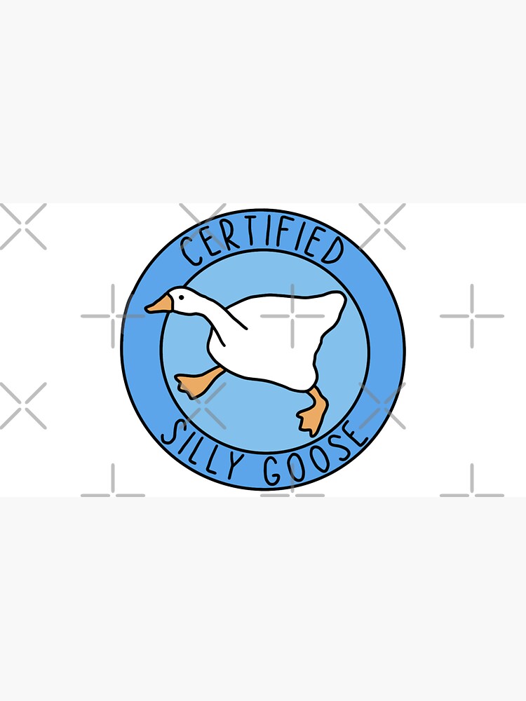 Aperçu 7 sur 7. Casquette avec l'œuvre Bleu certifié Silly Goose créée et vendue par Chanaika4.