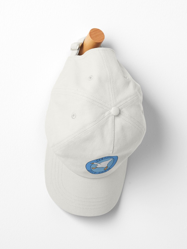 Aperçu 2 sur 7. Casquette avec l'œuvre Bleu certifié Silly Goose créée et vendue par Chanaika4.