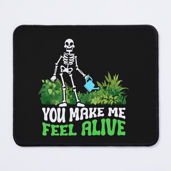 Item preview, You Make Me Feel Alive - Halloween Skull Funny Plants designed and sold by Pitchou07.