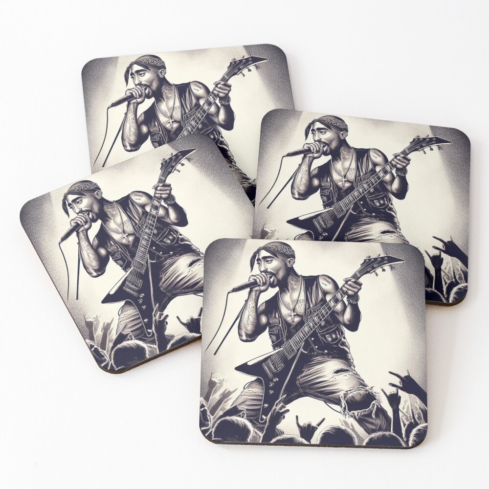 Item preview, Coasters (Set of 4) designed and sold by Pixel-Pig.