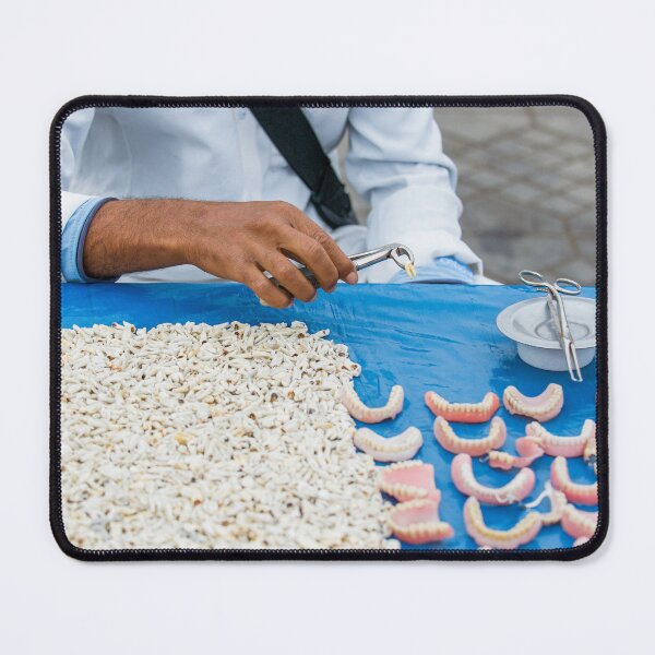 Item preview, A dealer in Marrakech offers lots of used teeth. designed and sold by Ingo Gerlach.