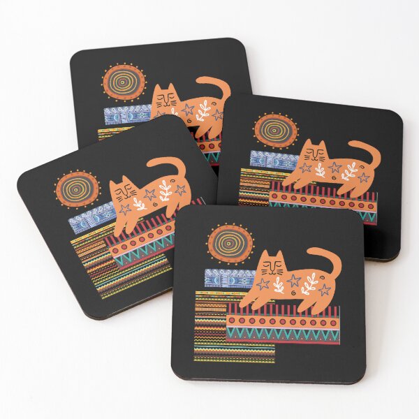 Item preview, Cat basking in the sun | Purring cat with happiness | Meow | A domestic cat on the carpet lazes around designed and sold by Erry-ewell.