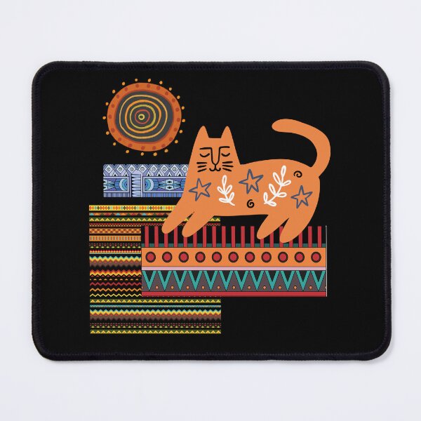 Item preview, Cat basking in the sun | Purring cat with happiness | Meow | A domestic cat on the carpet lazes around designed and sold by Erry-ewell.