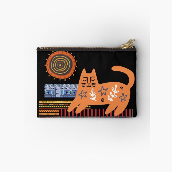 Item preview, Cat basking in the sun | Purring cat with happiness | Meow | A domestic cat on the carpet lazes around designed and sold by Erry-ewell.