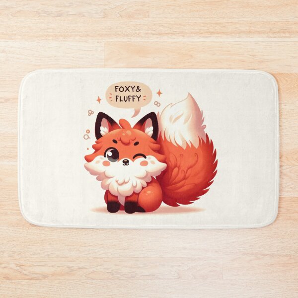 Item preview, Foxy & Fluffy -Winking Fluffball designed and sold by ZenEverAI.