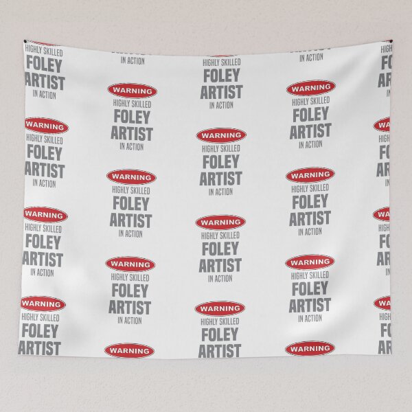 Item preview, Highly Skilled Foley Artist in Action designed and sold by NermilioDesigns.