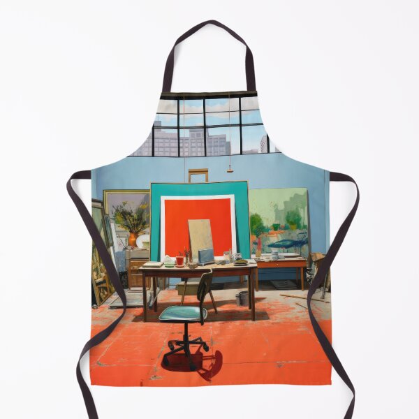 Item preview, Art Studio Loft - Artist's Chicago City View designed and sold by GalleryOXO.
