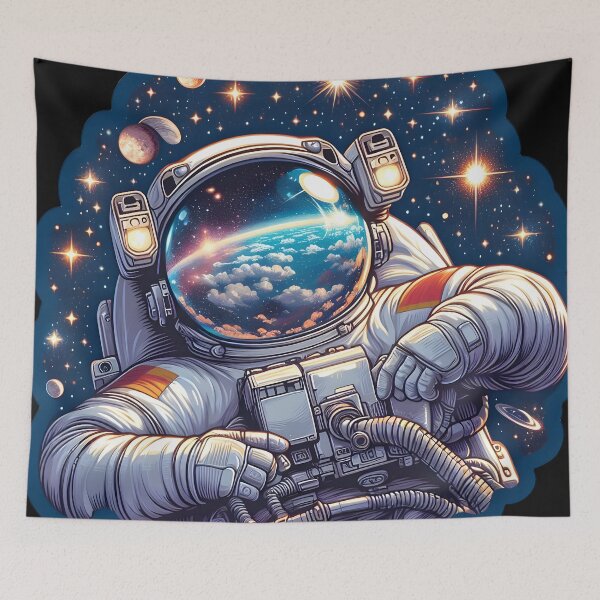 Item preview, Galactic Reverie: Exploring Celestial Horizons designed and sold by AI-Only Creations.