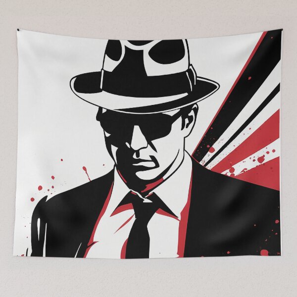 Item preview, Mafioso Echoes: Digital Silhouettes That Speak Without Words designed and sold by Artedig.