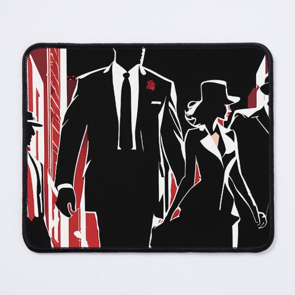 Item preview, Symphony of Silhouettes: The Digital Art that Narrates the Mafioso Past designed and sold by Artedig.