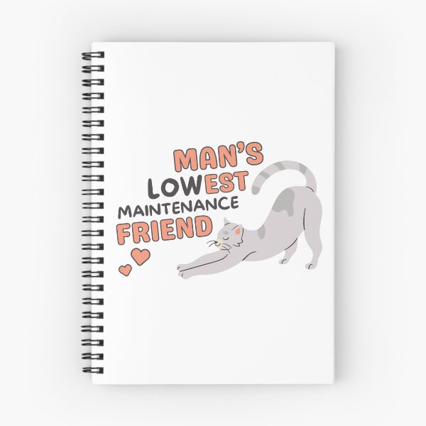 Item preview, Man’s Lowest Maintenance Friend designed and sold by Eggroll the Cat.