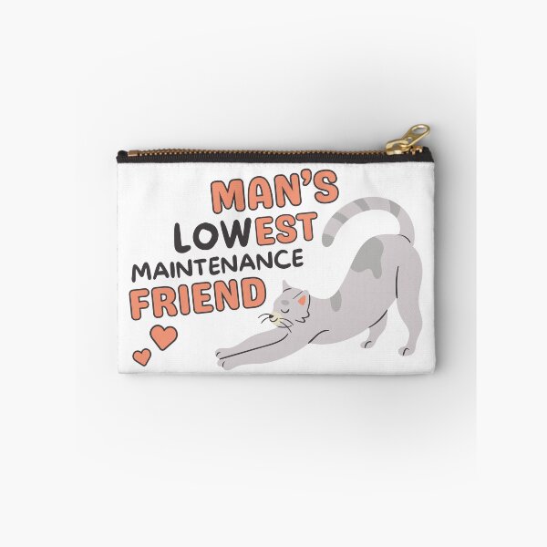 Item preview, Man’s Lowest Maintenance Friend designed and sold by Eggroll the Cat.