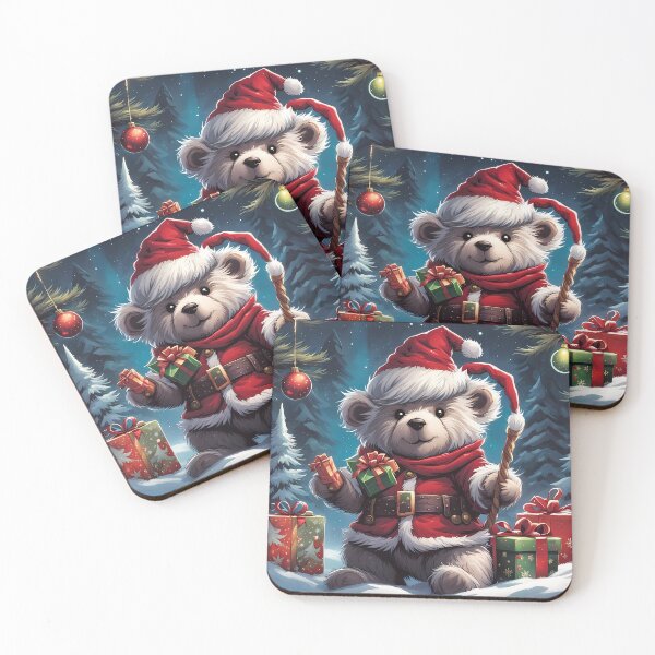Item preview, Teddy como un descarado elfo navideño designed and sold by Colin Bentham.