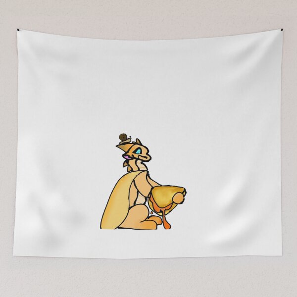 Item preview, WoF With Food: Sky with a grilled cheese sandwich designed and sold by ColorfulCoyote.