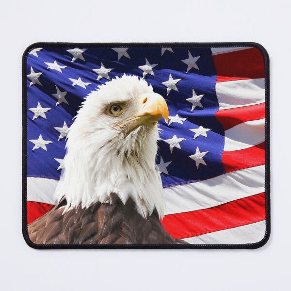 Item preview, American Bald Eagle Flag designed and sold by tpixx.