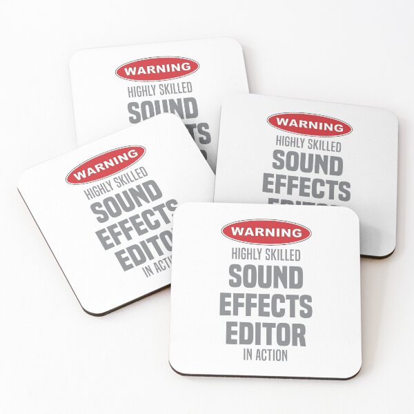 Item preview, Highly Skilled Sound Effects Editor in Action designed and sold by NermilioDesigns.