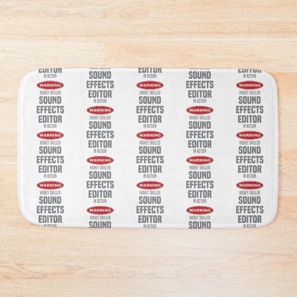 Item preview, Highly Skilled Sound Effects Editor in Action designed and sold by NermilioDesigns.