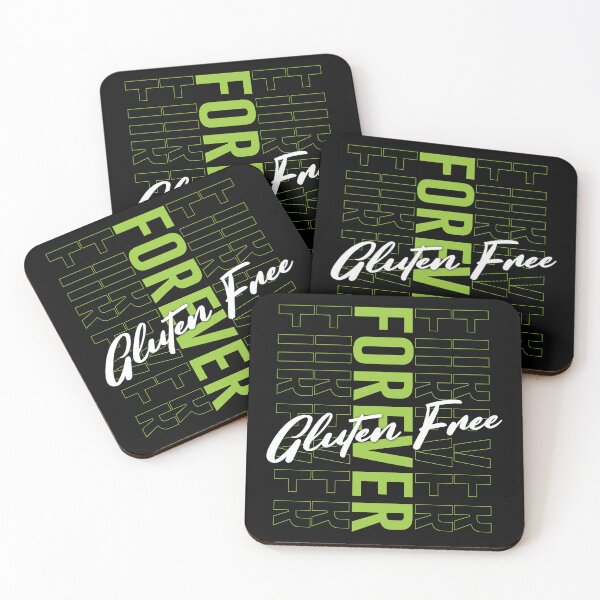 Item preview, "Gluten-free forever" black t-shirt designed and sold by MyGluteesFree77.