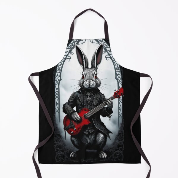 Item preview, A rabbit with a guitar in gothic style designed and sold by Sopilka.