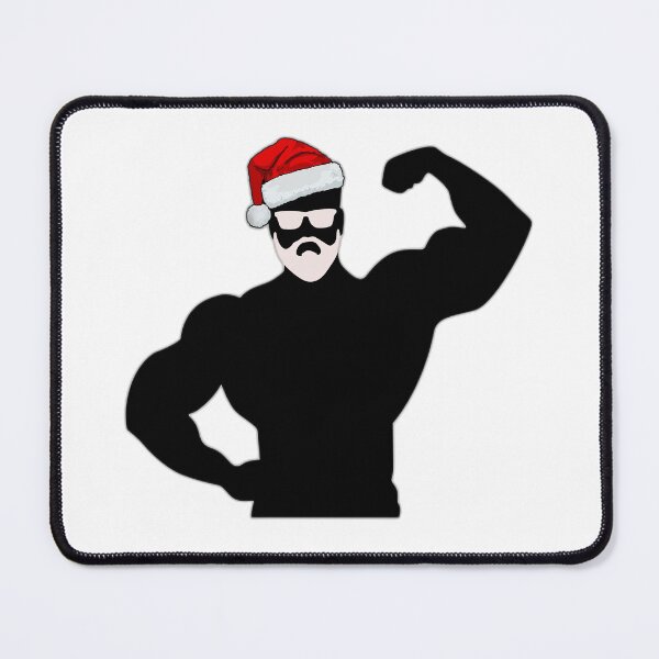 Item preview, Muscular Men wear Santa Hat as Santa Claus designed and sold by AkademiaNawyku.