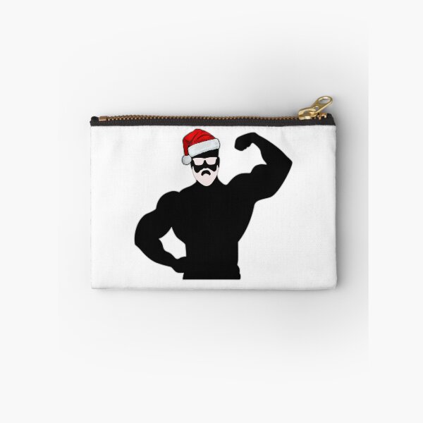 Item preview, Muscular Men wear Santa Hat as Santa Claus designed and sold by AkademiaNawyku.