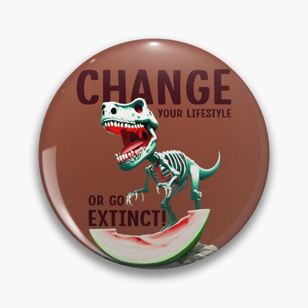 Item preview, How to be vegetarian - Change your lifestyle or go extinct! designed and sold by BubblyDelight.