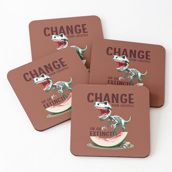 Item preview, How to be vegetarian - Change your lifestyle or go extinct! designed and sold by BubblyDelight.