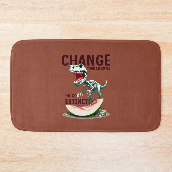 Item preview, How to be vegetarian - Change your lifestyle or go extinct! designed and sold by BubblyDelight.