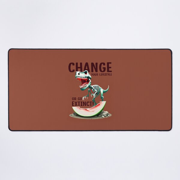 Item preview, How to be vegetarian - Change your lifestyle or go extinct! designed and sold by BubblyDelight.