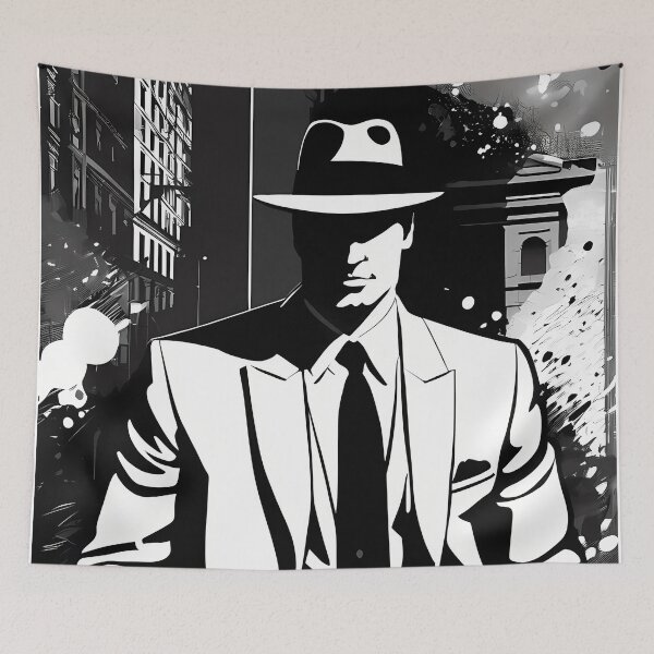Item preview, Silent Past: Digital Silhouettes that Rescue Mafia History designed and sold by Artedig.