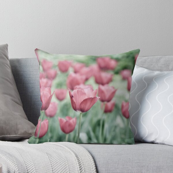 Item preview, Pink Tulip Field designed and sold by gardenpictures.