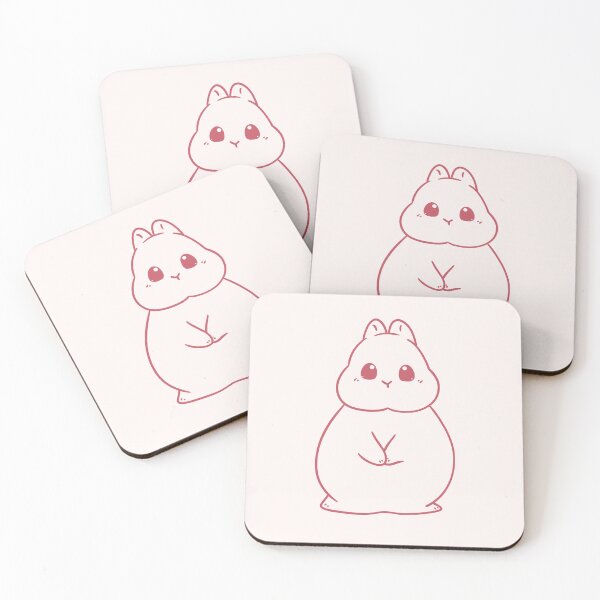 Item preview, Sean Line Art Standing Rabbit | Bunniesmee Wedding Edition T-Shirt designed and sold by bunniesmee.