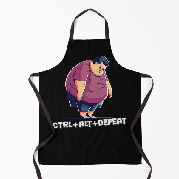 Item preview, Fat and Sad, Ctrl + Alt + Defeat designed and sold by kreafox.