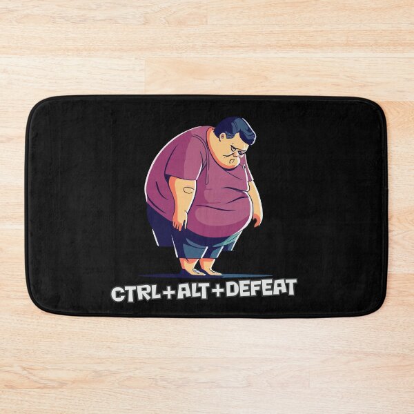 Item preview, Fat and Sad, Ctrl + Alt + Defeat designed and sold by kreafox.