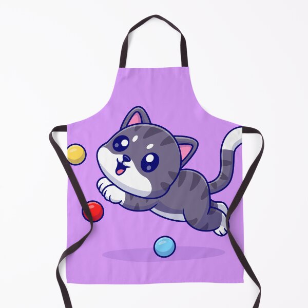 Item preview, Playful Purr: Cute Cat Playing with Ball Cartoon Vector Icon Illustration designed and sold by hjian8219.