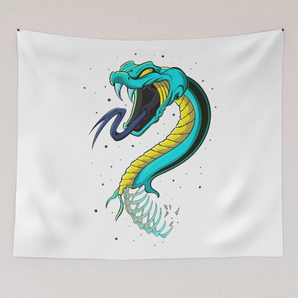 Item preview, The great Japanese Snake 3 - Venomous creature - Illustration designed and sold by Yahia-arts.