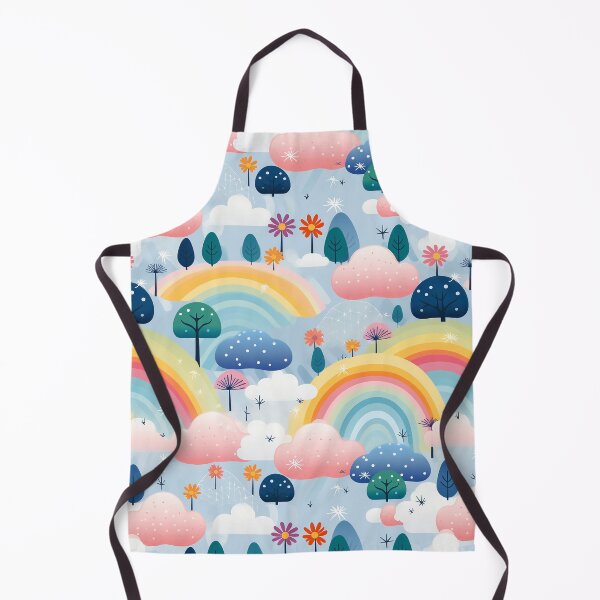Item preview, Rainbows, Trees, Flowers and Clouds Pastel Colours designed and sold by NikkofTime.