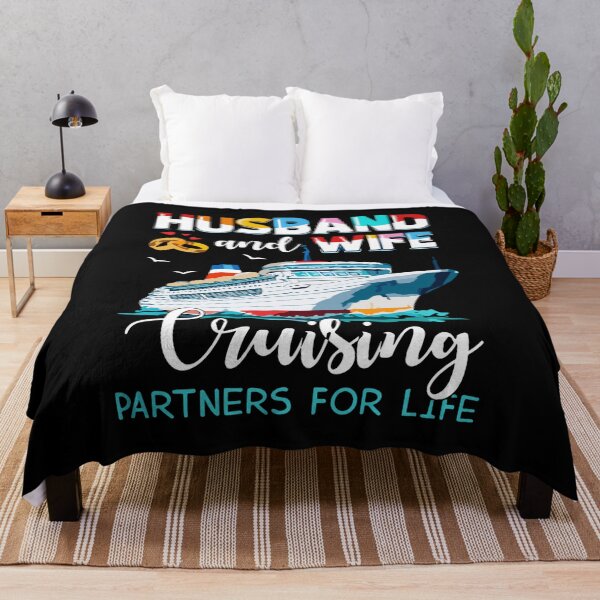 Item preview, Husband And Wife Cruising Partners For Life - Cruise Wedding designed and sold by Pitchou07.